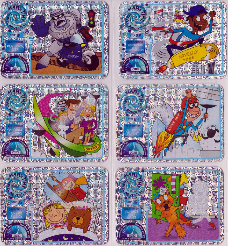 Yoyo Bear Future Time Travel Cards Gallery